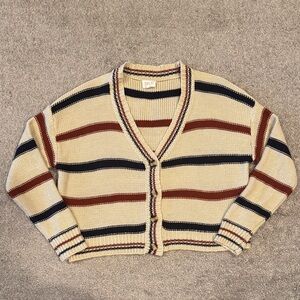 Striped Cardigan